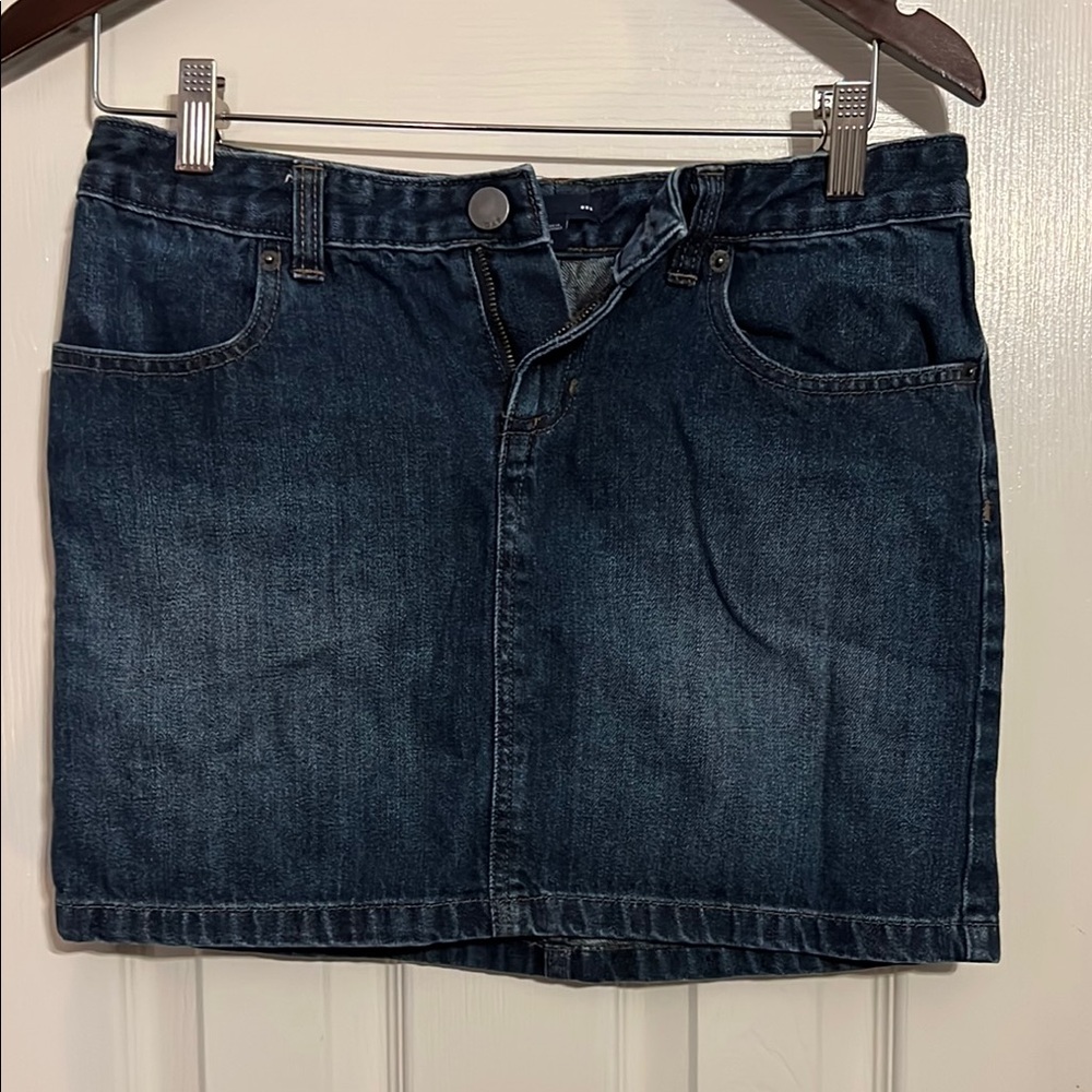 Denim Mini Skirt